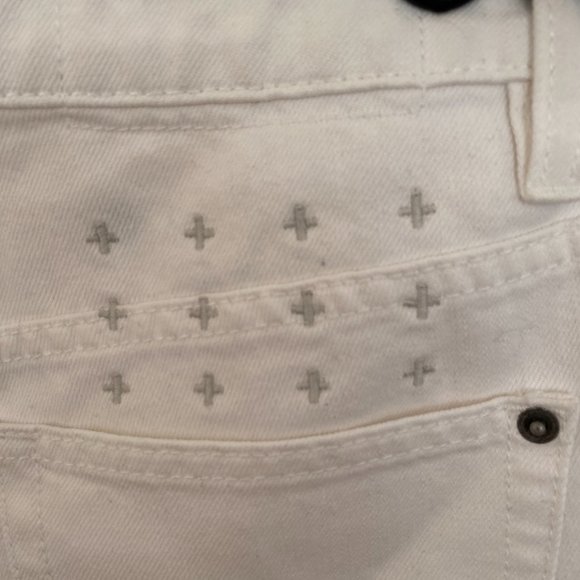 KSUBI Rise n hi shorts white size 26 - Picture 6 of 8